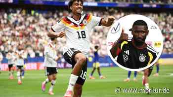Rüdiger schwärmt von Eintracht-Star Brown