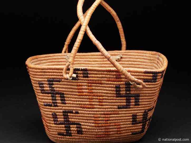 Indigenous basket at Toronto auction bears a swastika-like symbol