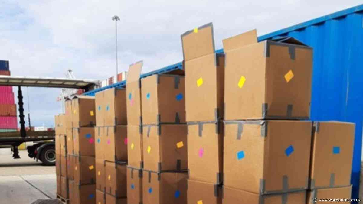 Trio from Wales charged after UK's biggest ever cannabis seizure