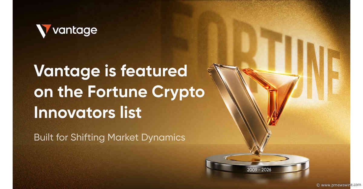 Vantage si assicura un posto nella lista Fortune Crypto Innovators, mettendo in evidenza l'innovazione nel trading cross-market