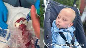 Brambles Farm couple thank neonatal staff who saved life of son born weighing just 1lb 1oz