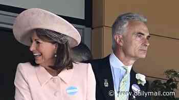 Carole Middleton takes Ascot! Kate's giggling mother steals the spotlight as she puts on an animated display while enjoying a day out at the races in the Royal Box