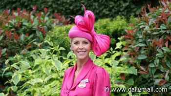Royal Ascot heats up! The sun shines on Ladies Day as UK prepares for 'heat dome' to bake nation in six-day heatwave