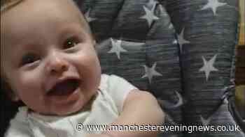 Preston Davey captured in happier times, with a huge smile and an infectious giggle