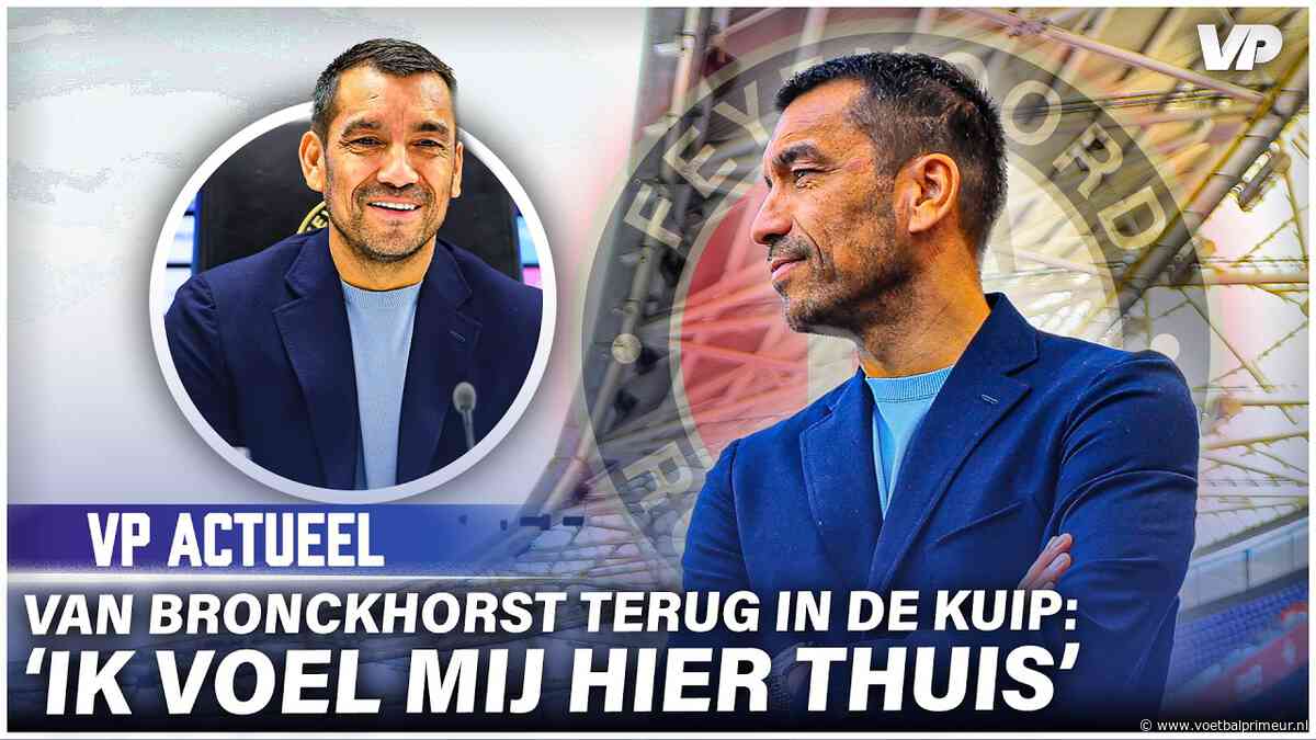 Van Bronckhorst gaat gesprek aan met Van Persie: 'Dat gaat plaatsvinden'