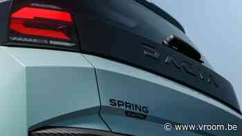 Dacia: de nieuwe Spring komt (al) in 2026!