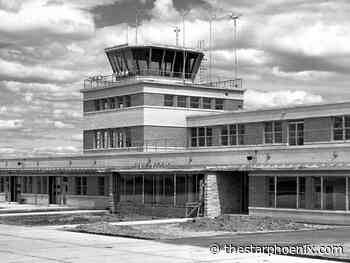 New Saskatoon airport terminal nears completion in 1955