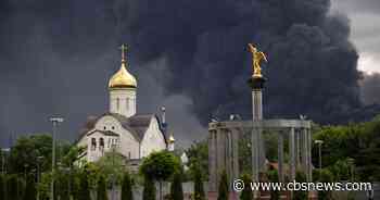 Ukraine drone strike hits major Russian oil refinery near Moscow