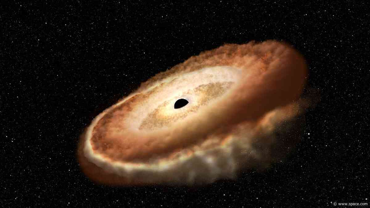 Astronomers solve the mystery of black holes' delayed cosmic 'burps'
