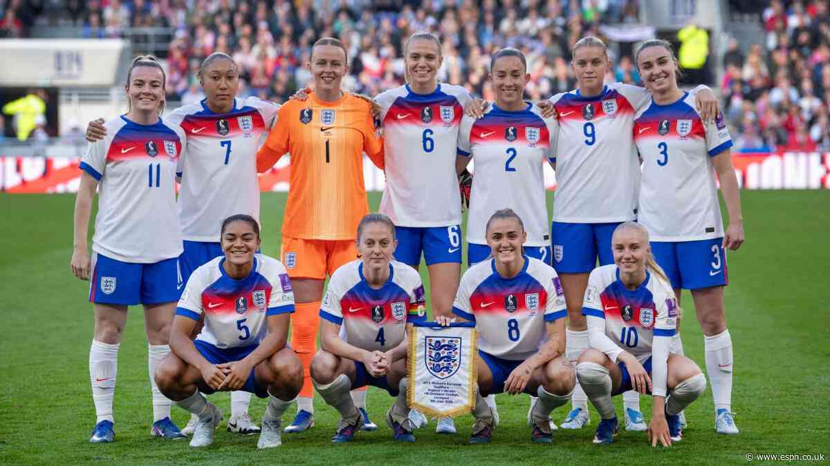 England to face Greece in '27 World Cup qualifiers...