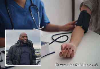 Dad encourages others to take free blood pressure tests to identify hidden conditions