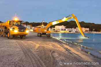 Branle-bas de combat aux Sablettes : des travaux nocturnes sont en cours sur la plage pour préparer l’été à La Seyne