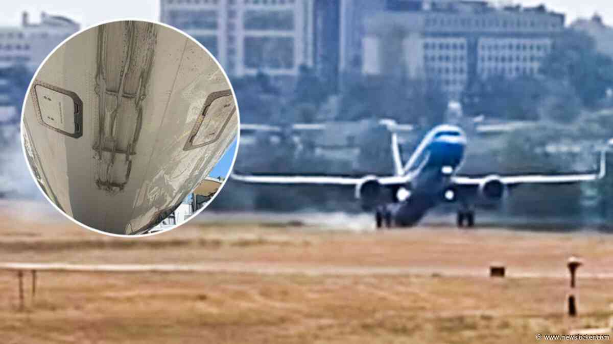 Dure fout tijdens landing: KLM-toestel schraapt met staart over de grond