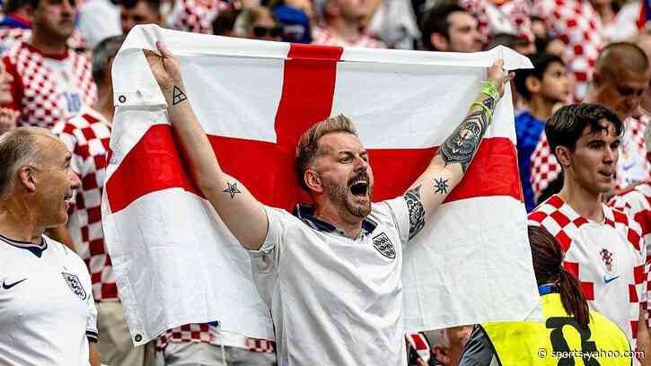 Why are England playing a darts song at the World Cup?