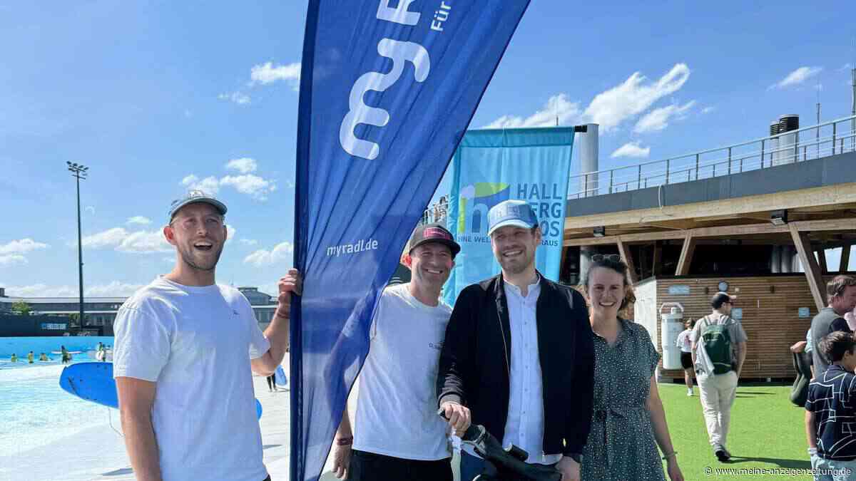 MyRadl startet in Hallbergmoos: Surfboard-Ständer sind geplant