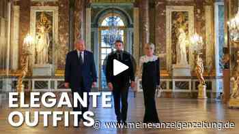 Trump in Versailles: Video zeigt Brigitte Macrons eleganten Auftritt