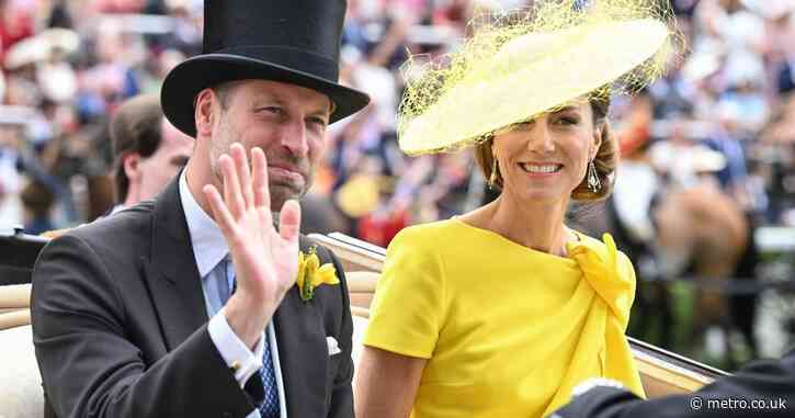 Prince William reveals football knowledge as he jokes with crowds at Ascot