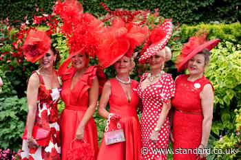 Weird and wonderful hats on display at Royal Ascot