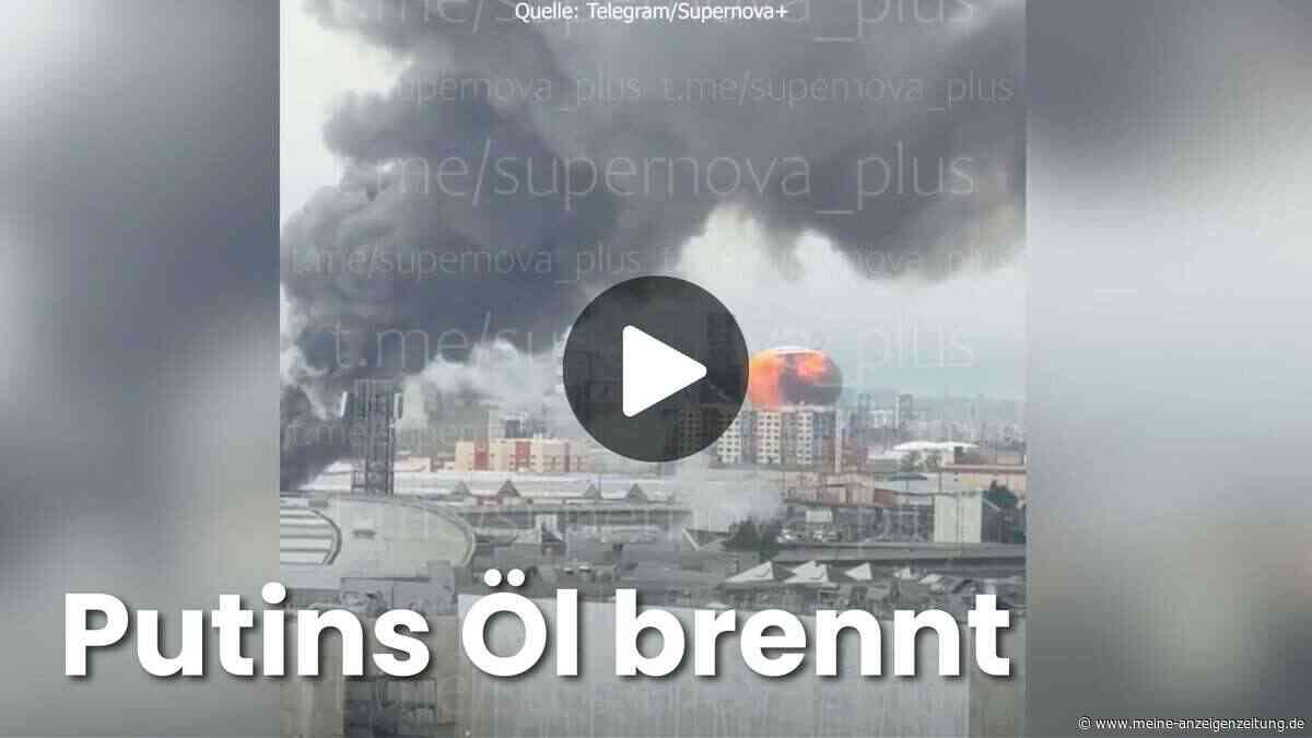 Moskau-Angriff per Drohne: Trifft Putins Öl-Herz