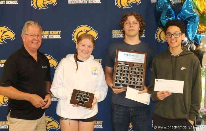 Tool-and-die maker recognizes CKSS students' technical skills