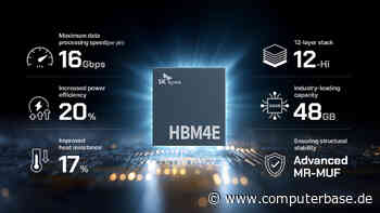 Drei Wochen nach Samsung: Jetzt liefert auch SK Hynix erste HBM4E-Musterchips aus