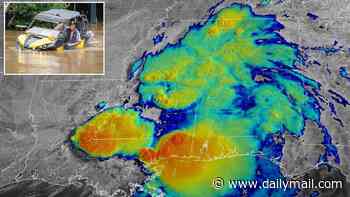 Millions in path of 'extreme' life-threatening floods as Arthur slams EIGHT states after making landfall