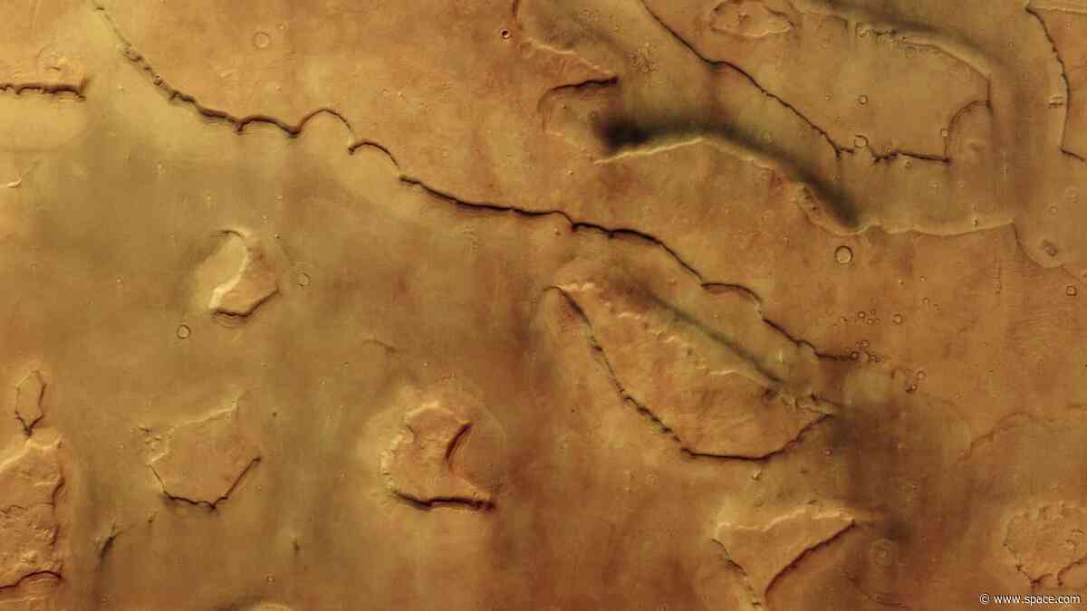 These Mars valleys are hiding 30 dust devils | Space photo of the day for June 18, 2026