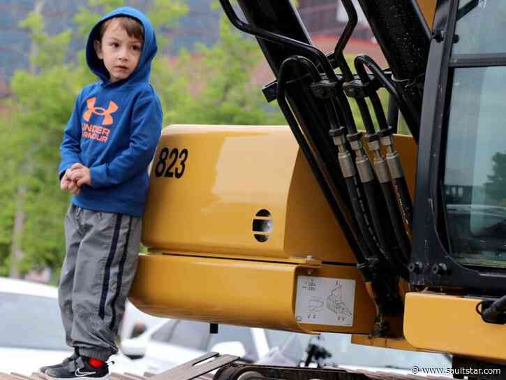 Touch-a-Truck brings big rigs to Sault kids