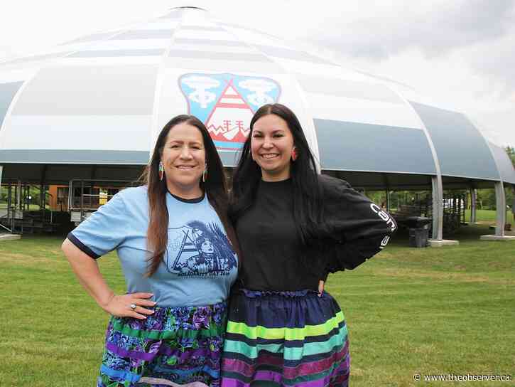 $2M Agwazhe dome added to Aamjiwnaang's Bear Park for annual pow wow