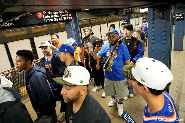 KNICKS PARADE: Some trains skipping additional Lower Manhattan stops as fans flock to ticker-tape celebration