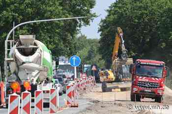 Bald wird der Schifffahrter Damm voll gesperrt