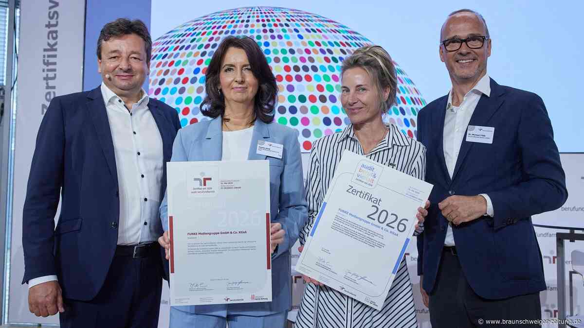 Funke Mediengruppe erhält Zertifikat für Familienfreundlichkeit und Vielfalt