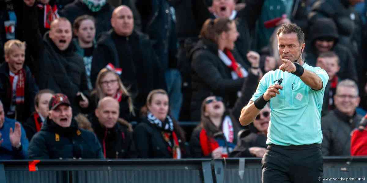 Scheidsrechter Nijhuis aast op bijzonder Eredivisie-record: 'Dat wil ik echt'