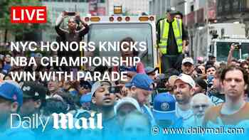 Watch LIVE: New York Knicks celebrate NBA 2026 Championship win with parade with millions of fans