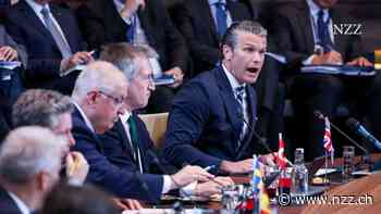 «Es war beschämend»: Hegseth liest Europa die Leviten und kündigt Überprüfung der US-Truppenpräsenz an