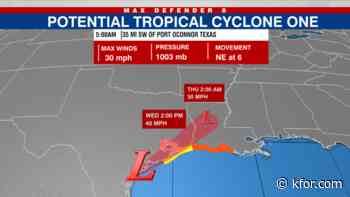 Tropical Storm Arthur, 1st Atlantic storm of the season, forms near Texas coast