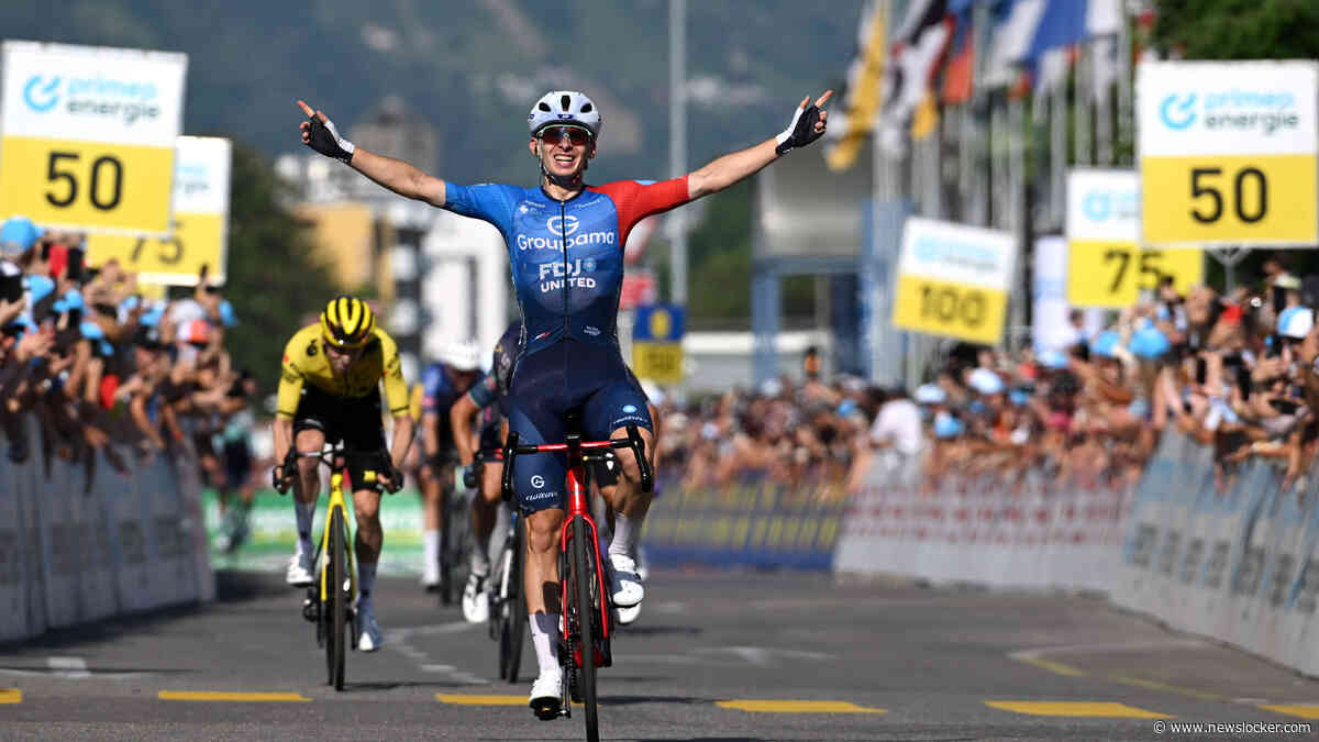 Bart Lemmen geklopt in sprint Ronde van Zwitserland, Tadej Pogacar loopt verder uit