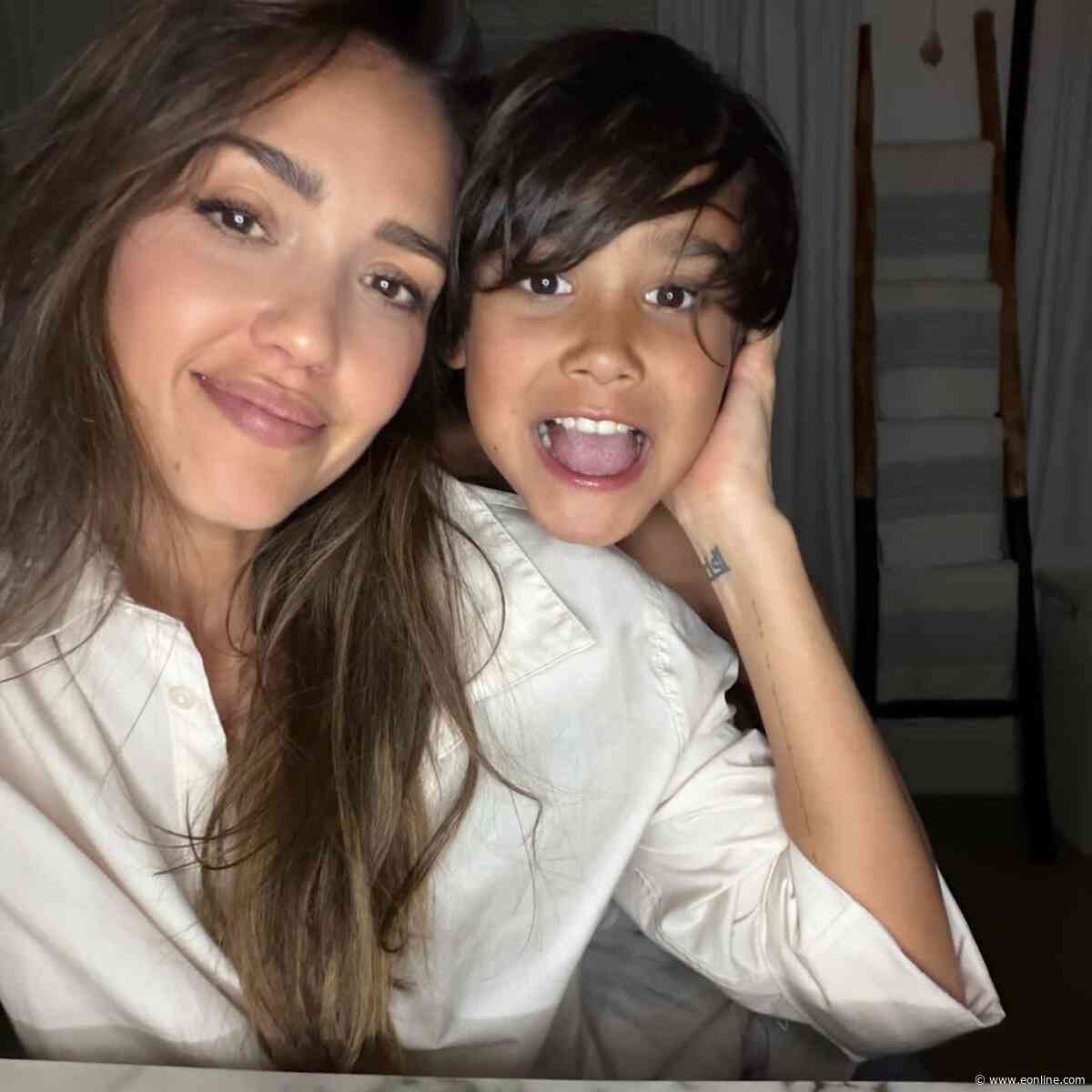 Jessica Alba, Cash Warren's Son Is Her Spitting Image in Rare Photos