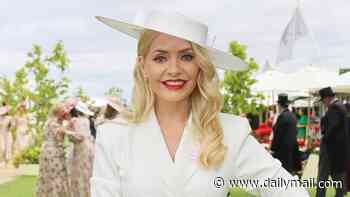 Holly Willoughby's very chic all white Ascot outfit is the only summer event dress inspiration you need - and her exact look is still in stock