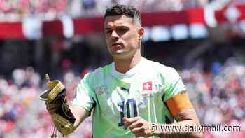 Switzerland captain Granit Xhaka is 'TOXIC', team-mates fear: Reports claim players are sick of Premier League star and his comments at the World Cup after they drew against Qatar