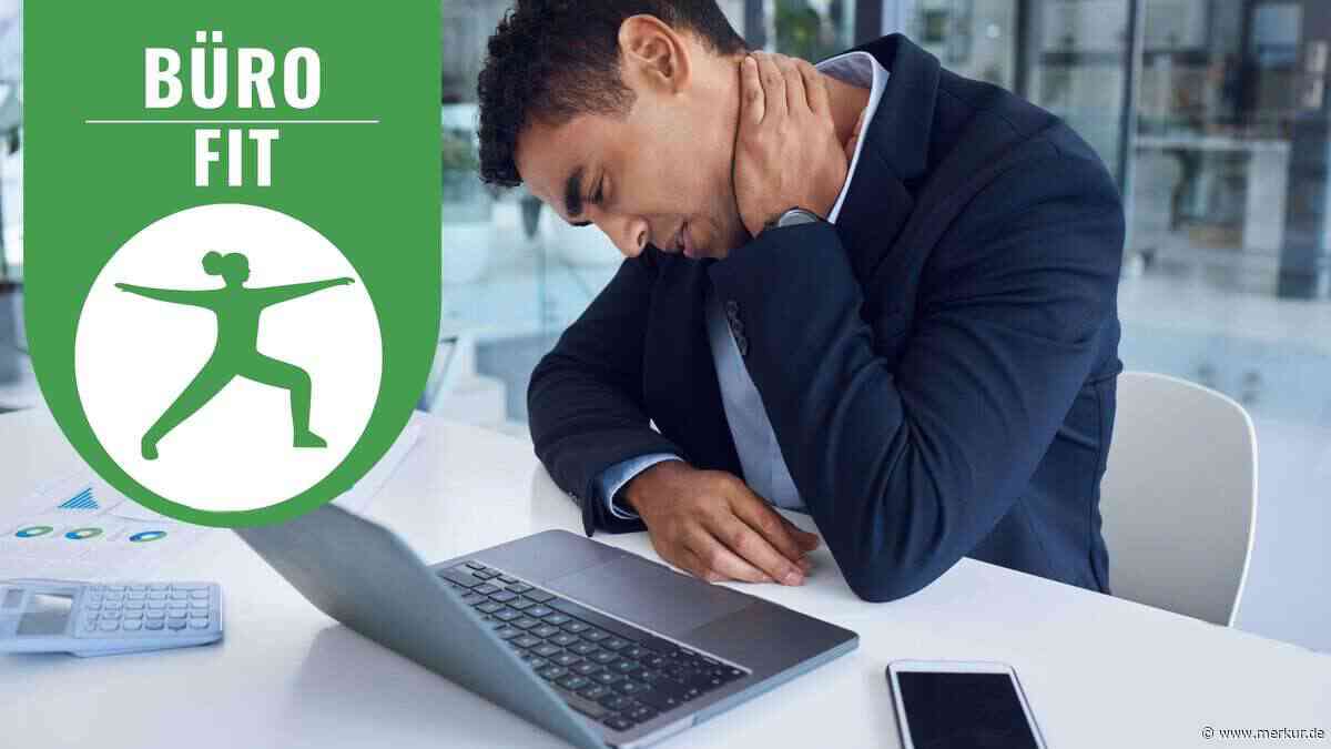 3-Schritte-Plan gegen verspannten Nacken und Kopfschmerzen im Büro
