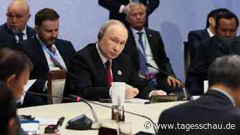 Putin in Kasan: Kein Wort zum Großangriff auf Raffinerie in Moskau
