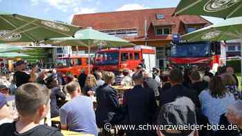Feuerwehr Oberschwandorf: Mit neuem Feuerwehrfahrzeug gut für Zukunft gerüstet