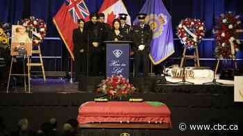 Brampton OPP officer fatally struck in northern Ontario remembered as 'positive force of energy' at funeral