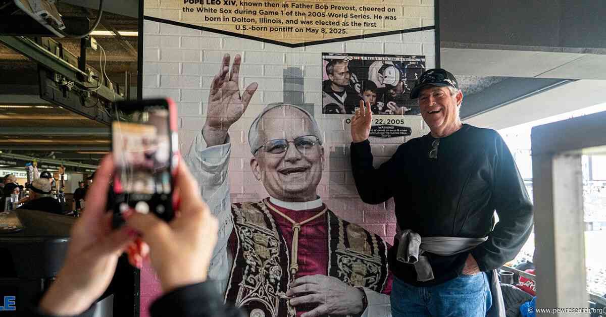 Most U.S. Catholics view Pope Leo favorably; many think Trump has been too critical of him