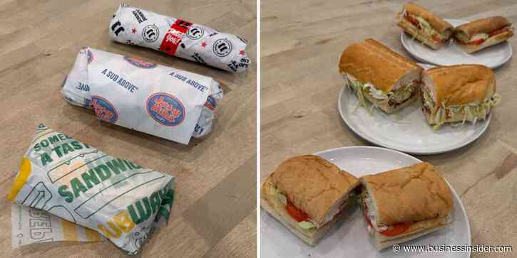 I tried BLT sandwiches from Jimmy John's, Jersey Mike's, and Subway. One stood out from the rest.