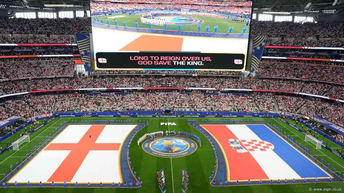 6 arrested at England-Croatia game, police confirm...