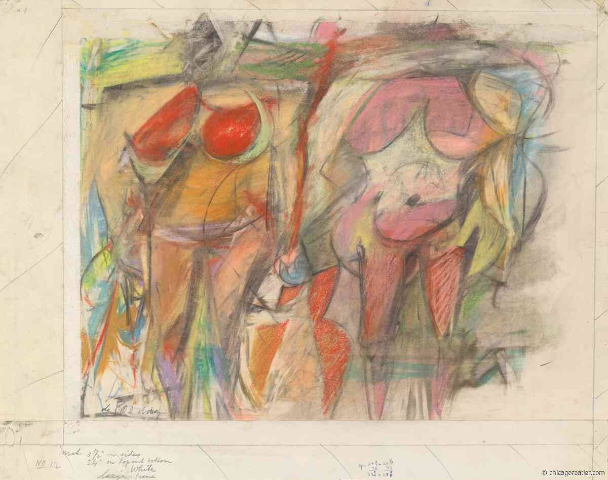 The frenzied marks of Willem de Kooning