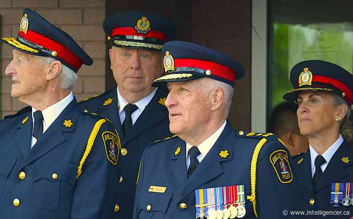 Belleville Police honour past, present officers in 190th anniversary ceremony