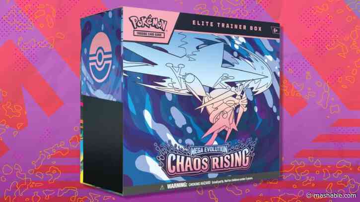 The Pokémon TCG Chaos Rising Elite Trainer Box is now under $85 on Amazon — save over $25